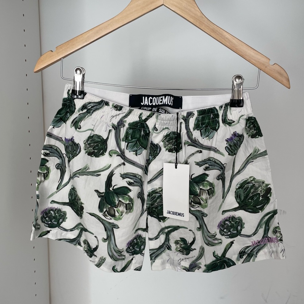 🥬 Jacquemus artichoke print shorts 🥬